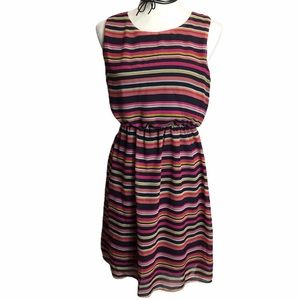 🐞Maurice’s Sleeveless Striped Dress EUC Medium